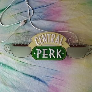 Central Perk LED sign